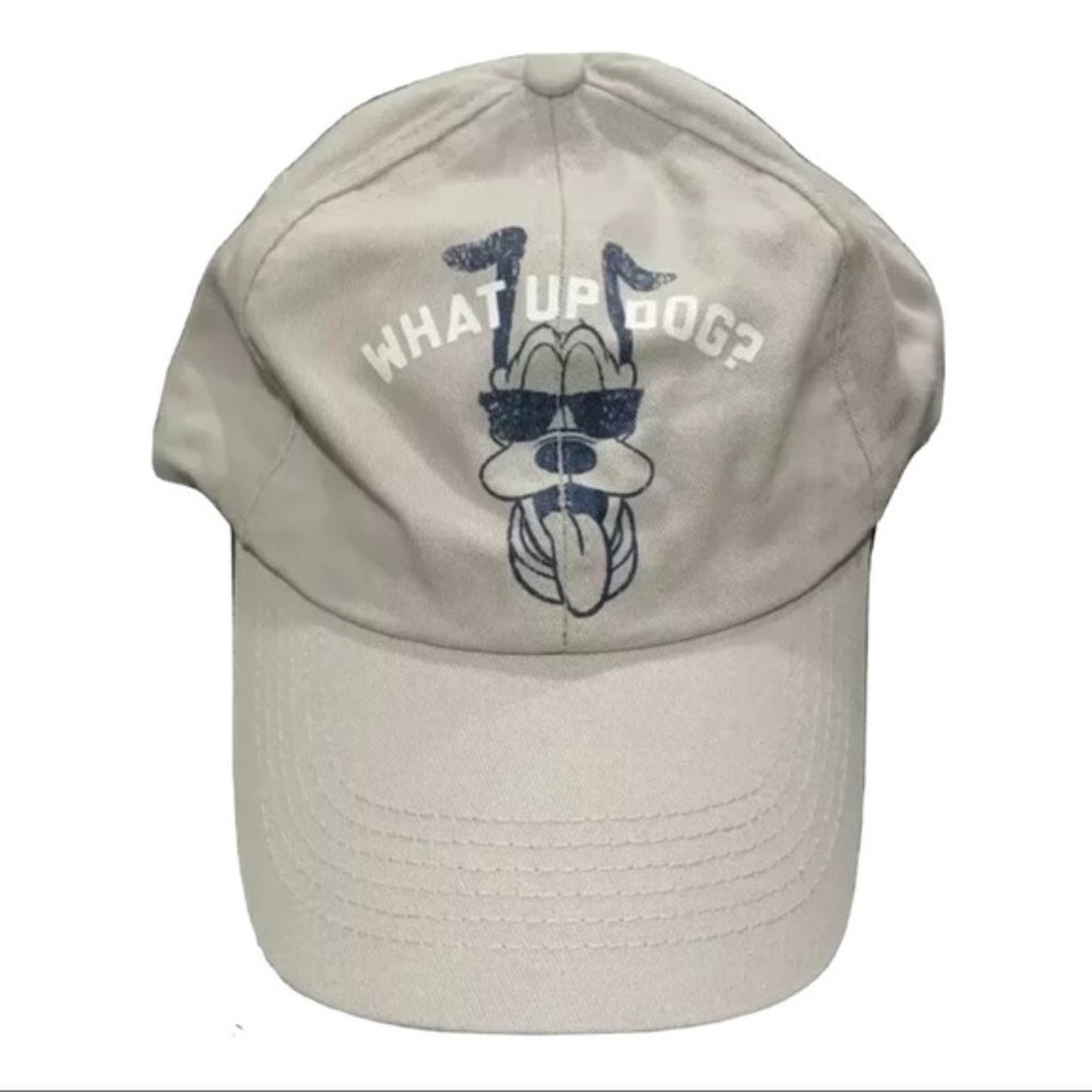 NEW DISNEY PLUTO WHAT UP DOG? HAT DISNEY PARKS